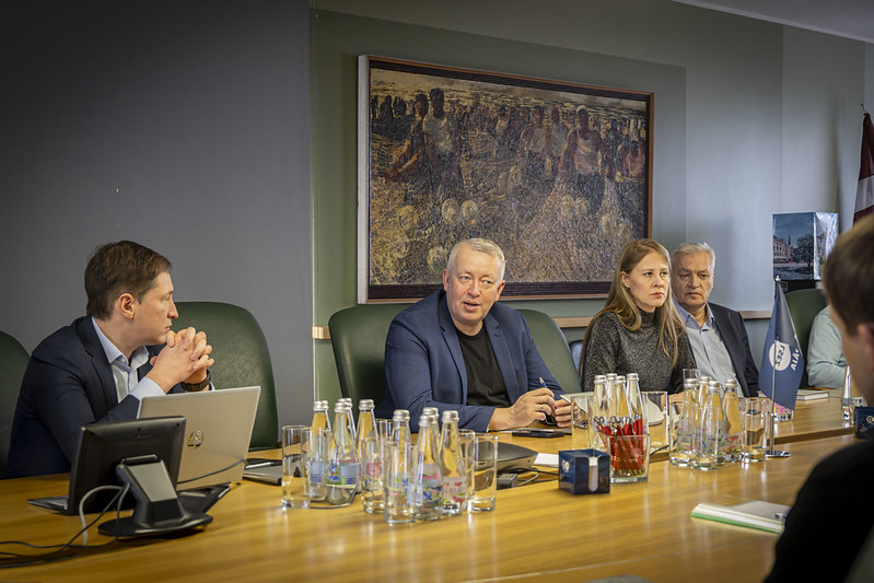 Muitas vadība apmeklē Liepājas SEZ pārvaldi